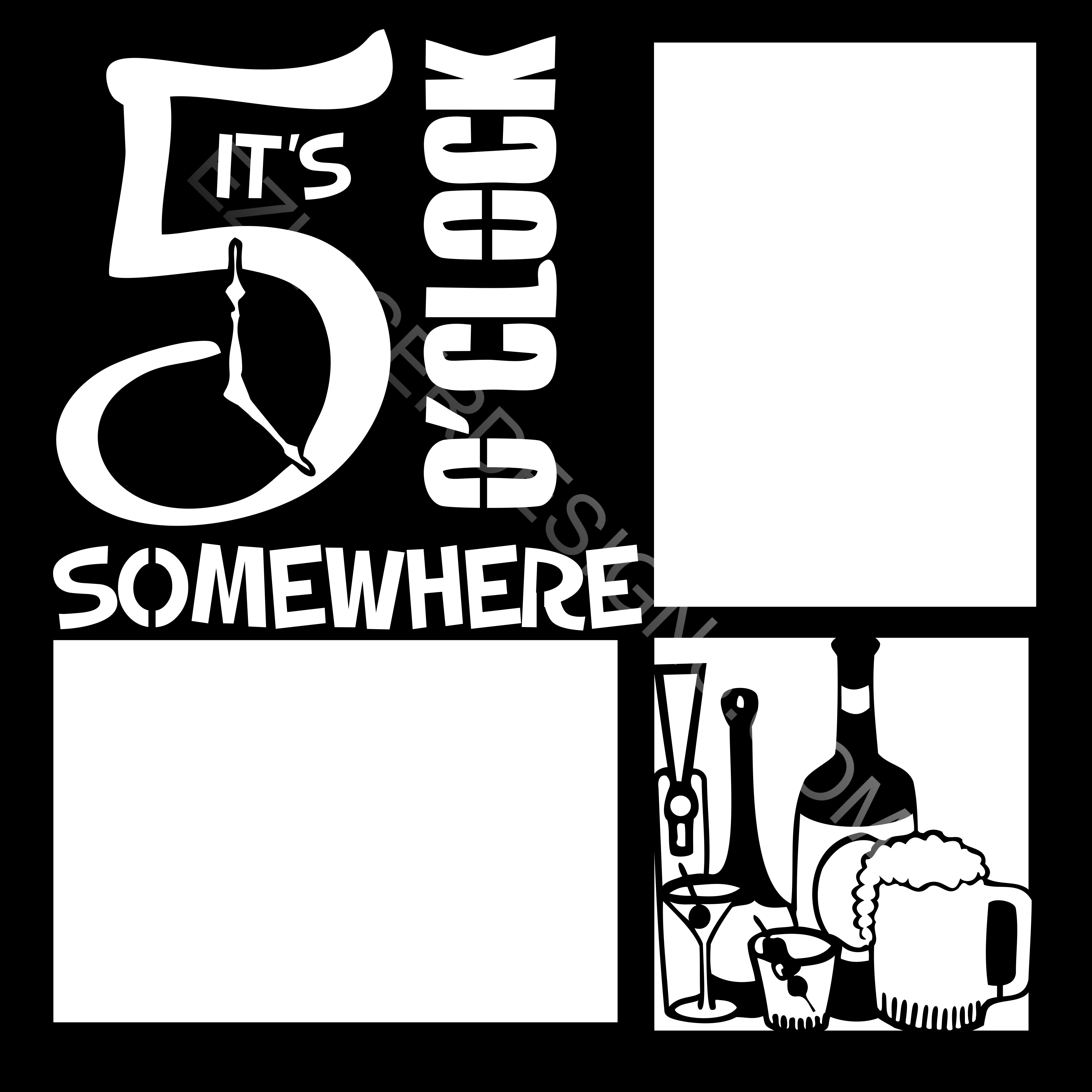 It's 5 o'clock: EZ Laser Designs